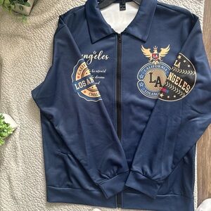 Los Angeles Navy Bomber Jacket
